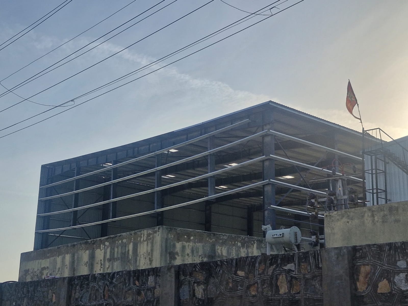 Aravali Minerals Steel Structure