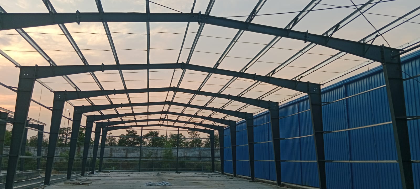 BHEL Jharkhand Steel Structure