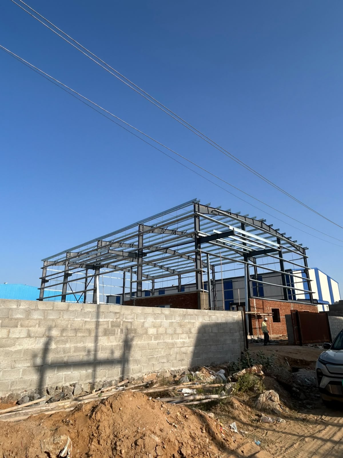 Hekter Industries – PEB Building Project Chitroli, Bagru