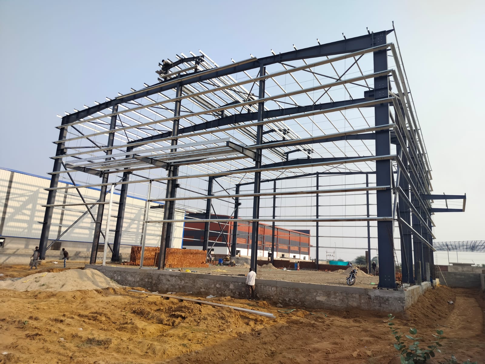 Sun Industries – PEB Building Project Chitroli, Bagru