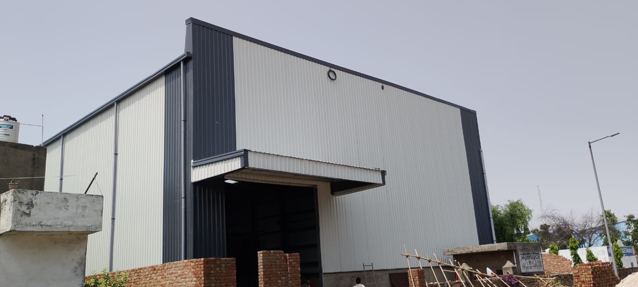 Prince Lamination Factory Shed Steel Framework Interior