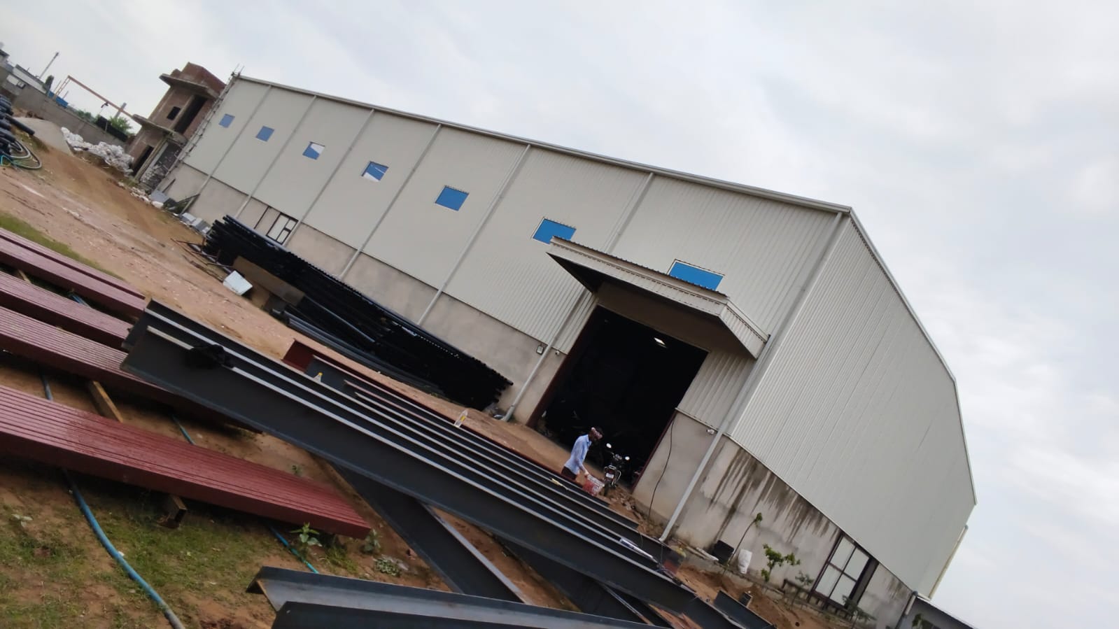 Sandeep Enterprises PEB Steel Structure Construction