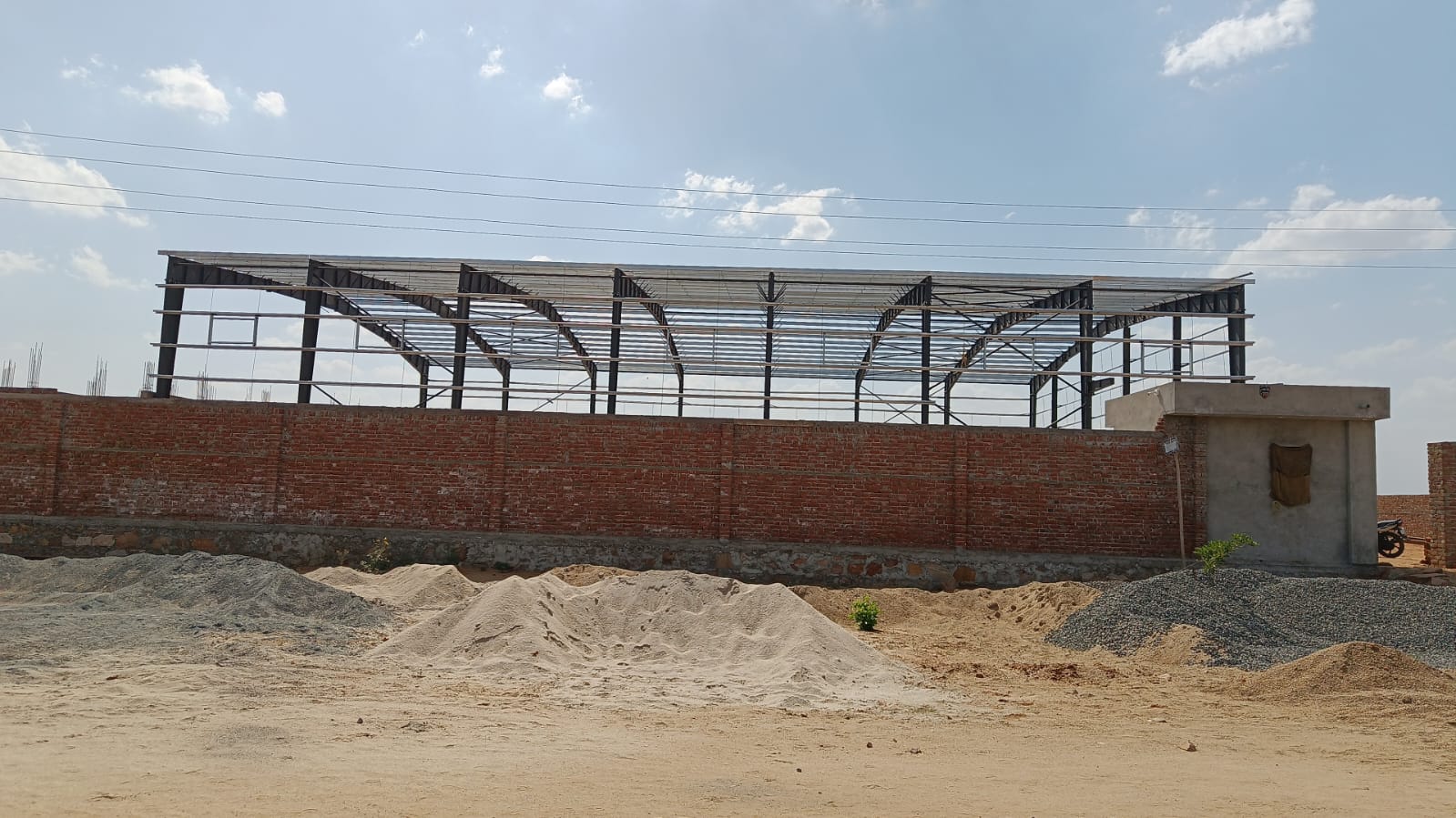 Sandeep Enterprises PEB Industrial Site - Reengus Sikar