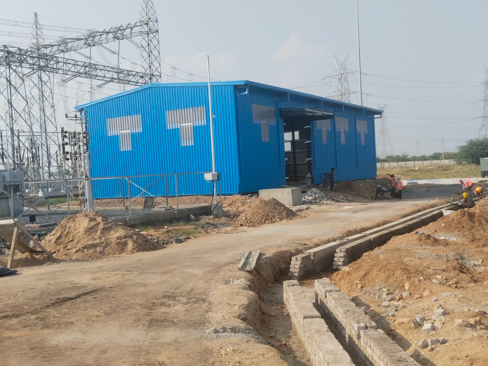 Sterlite Power – Industrial Structure Project Beawar Rajasthan